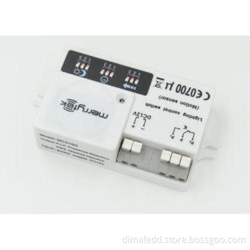 Dry Contact 12V DC Motion Sensor Voltage Free , Detection